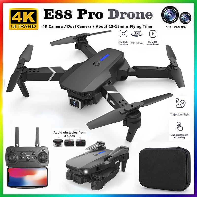 Drone Mapping - طائرة بدون طيار E88 احترافية جديدة