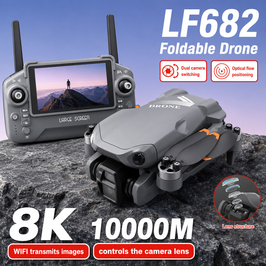 Drone Video Production - طائرة بدون طيار LF682 للتصوير الجوي