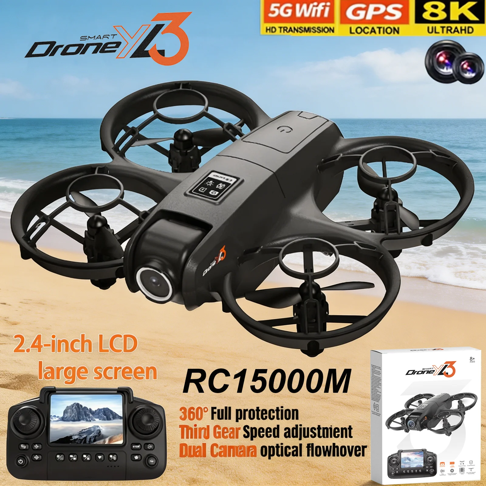 Drone Photogrammetry - طائرة بدون طيار YL3 RC جديدة