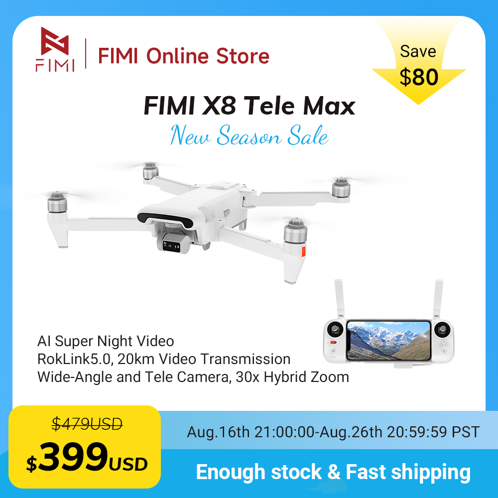 Drone Thermal Imaging - طائرة بدون طيار FIMI X8 Tele