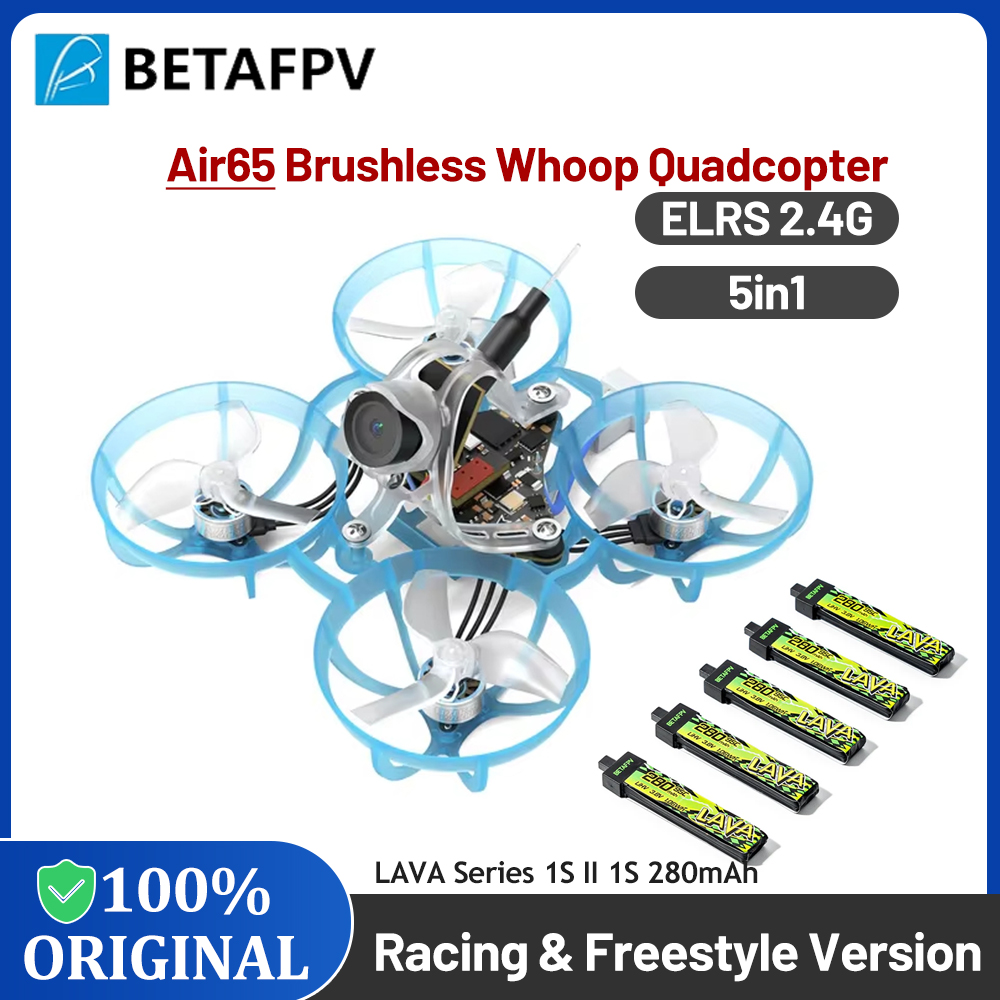 Drone Cinematic - BETAFPV Air65 بدون فرش Whoop Quadcopter
