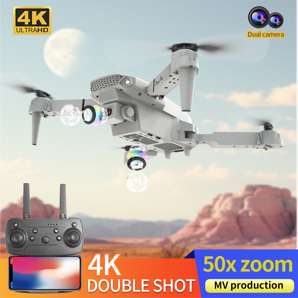 طائرة بدون طيار E88 احترافية ج - مراجعة Drone Mapping وسعره
