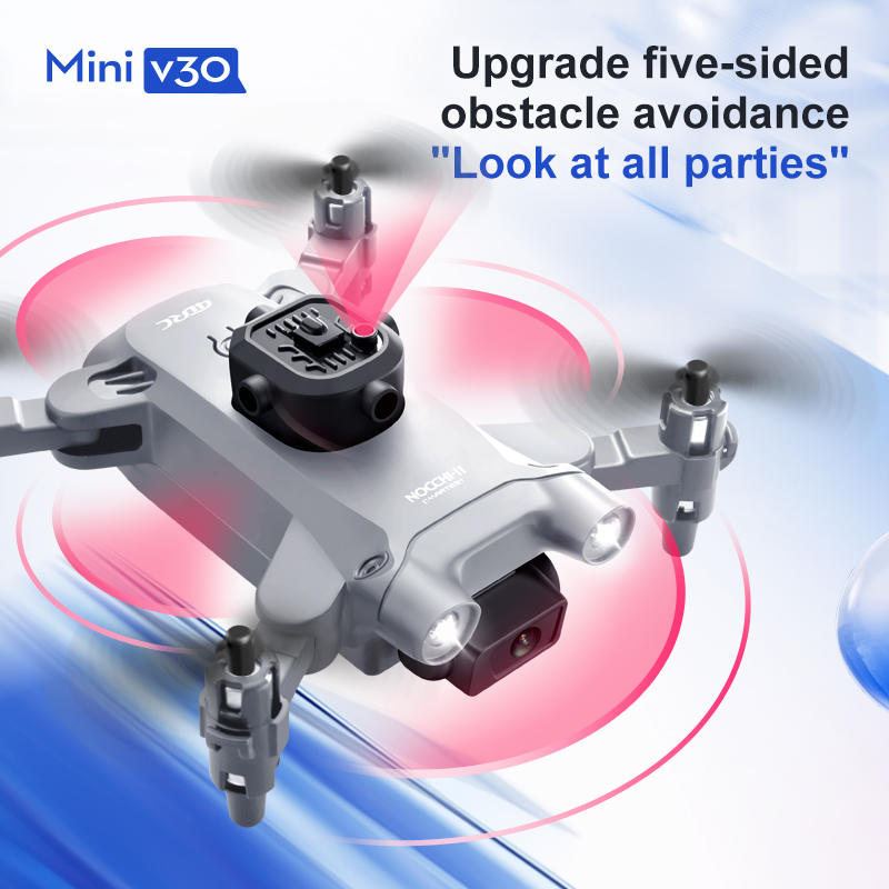 طائرة بدون طيار صغيرة V30 WiFi - مراجعة Drone Video Production وسعره