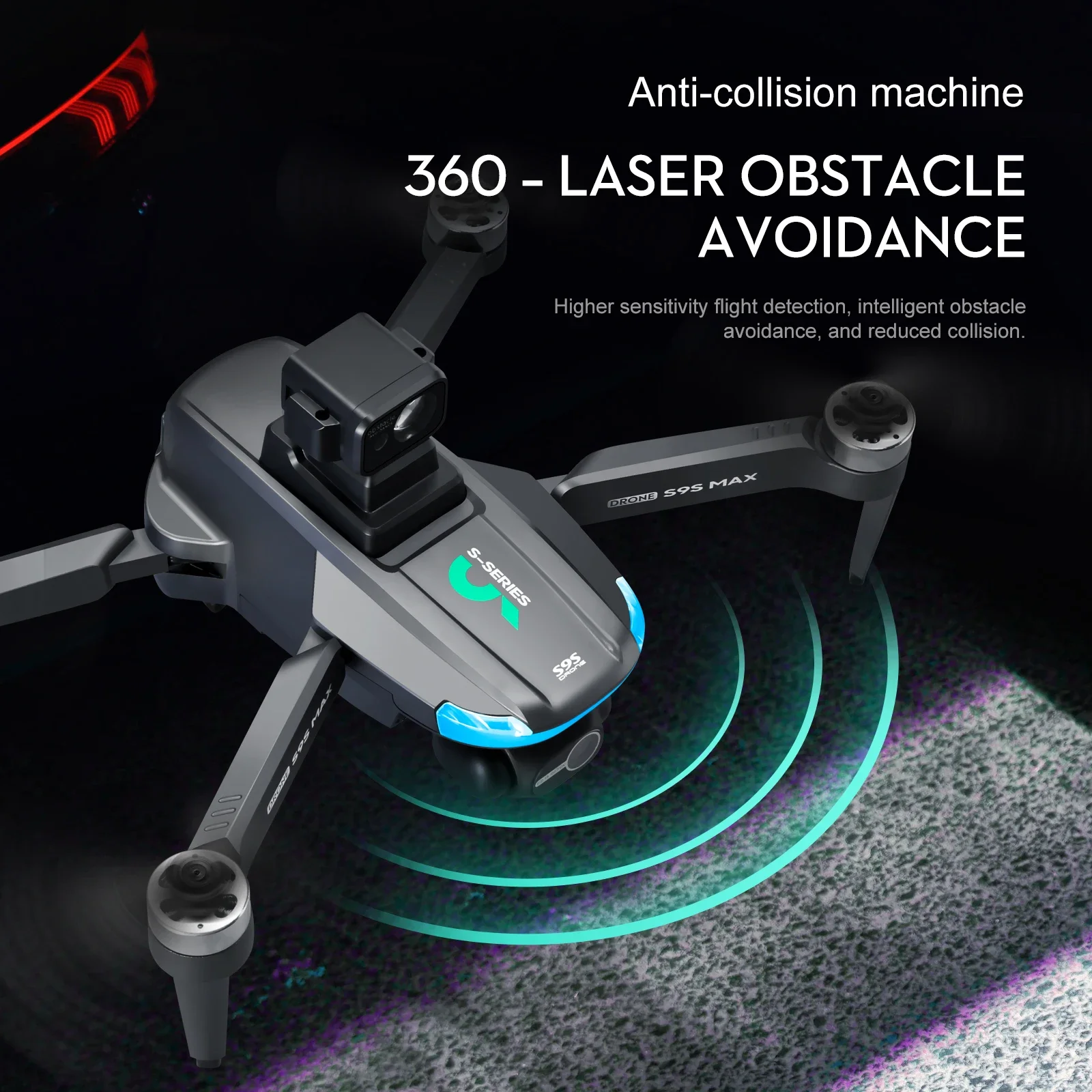 جديد S9S ماكس طائرة صغيرة بدون - مراجعة Drone Video Production وسعره