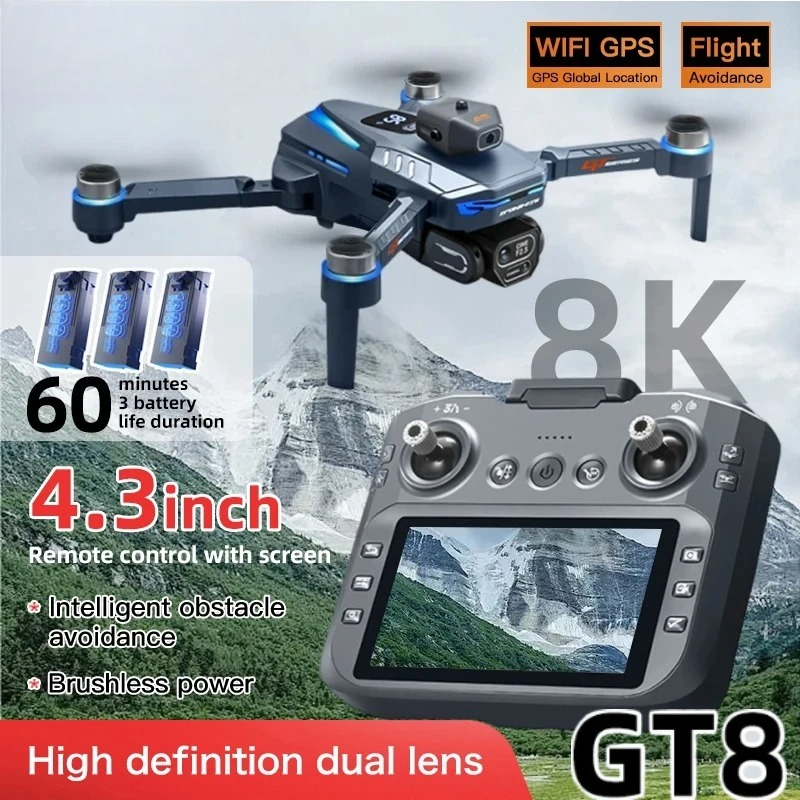 طائرة بدون طيار GT8 الأصلية بد - مراجعة Drone Photogrammetry وسعره