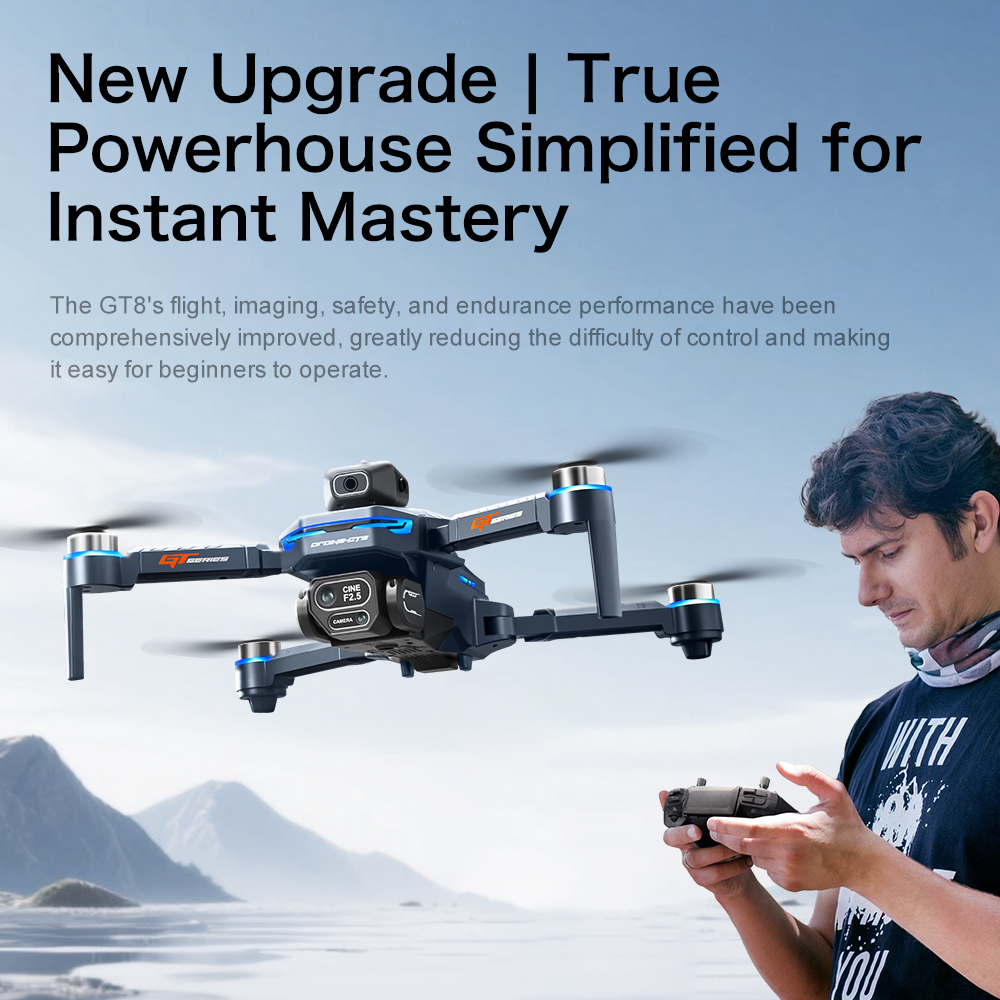 طائرة بدون طيار GT8 الأصلية بد - مراجعة Drone Photogrammetry وسعره