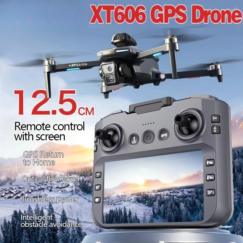 طائرة بدون طيار XT606 MAX GPS  - مراجعة Drone Photogrammetry وسعره