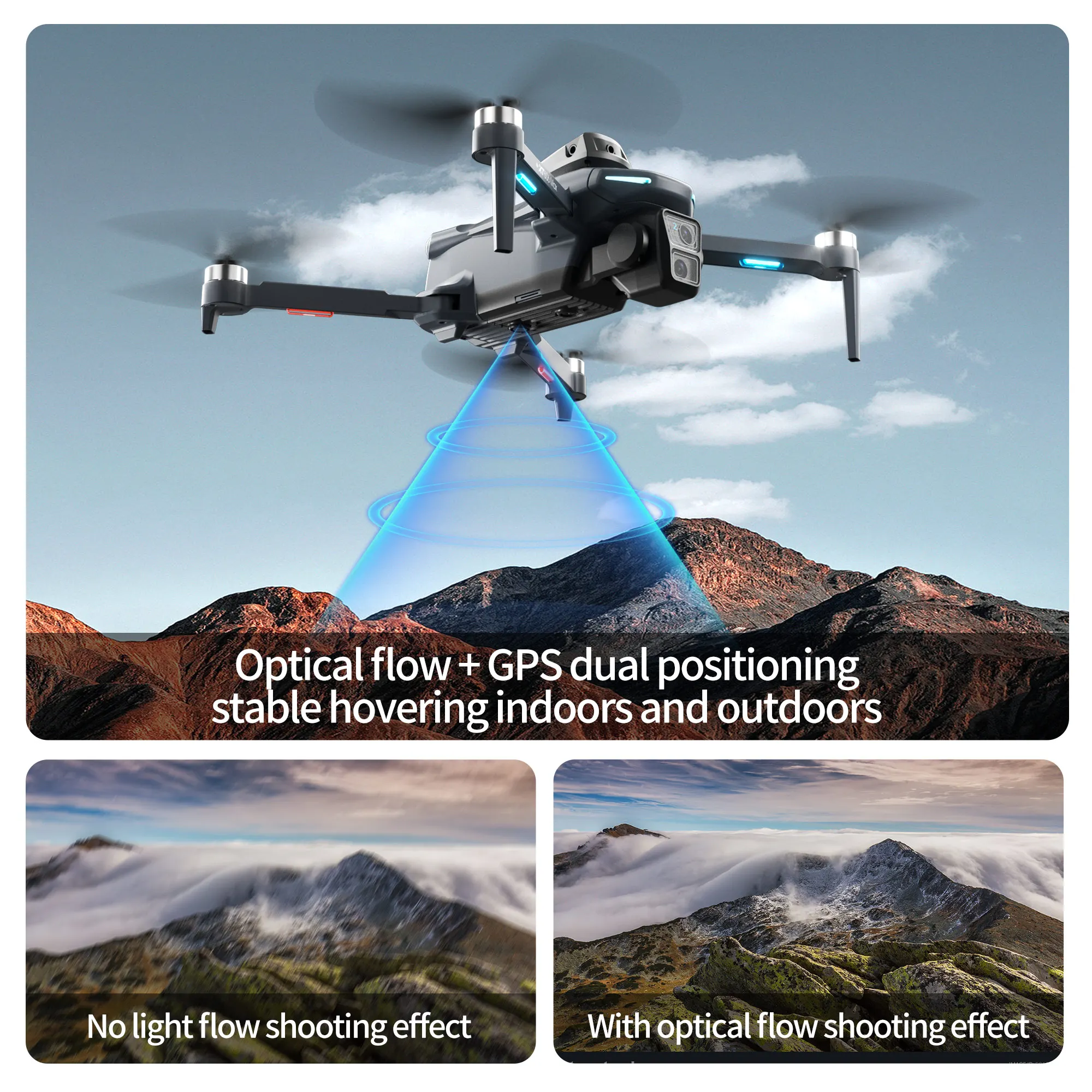 طائرة بدون طيار XT606 MAX GPS  - مراجعة Drone Photogrammetry وسعره
