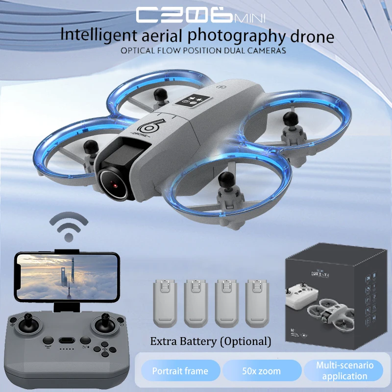 طائرة بدون طيار CZ06 Mini RC Q - مراجعة Drone Video Production وسعره
