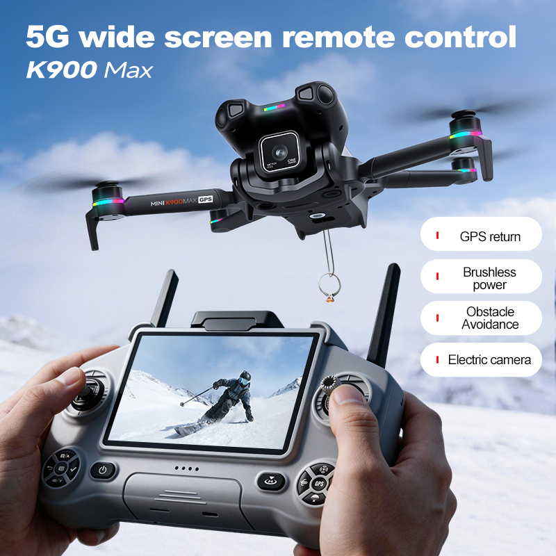 طائرة بدون طيار K900 MAX الجدي - مراجعة Drone Photogrammetry وسعره