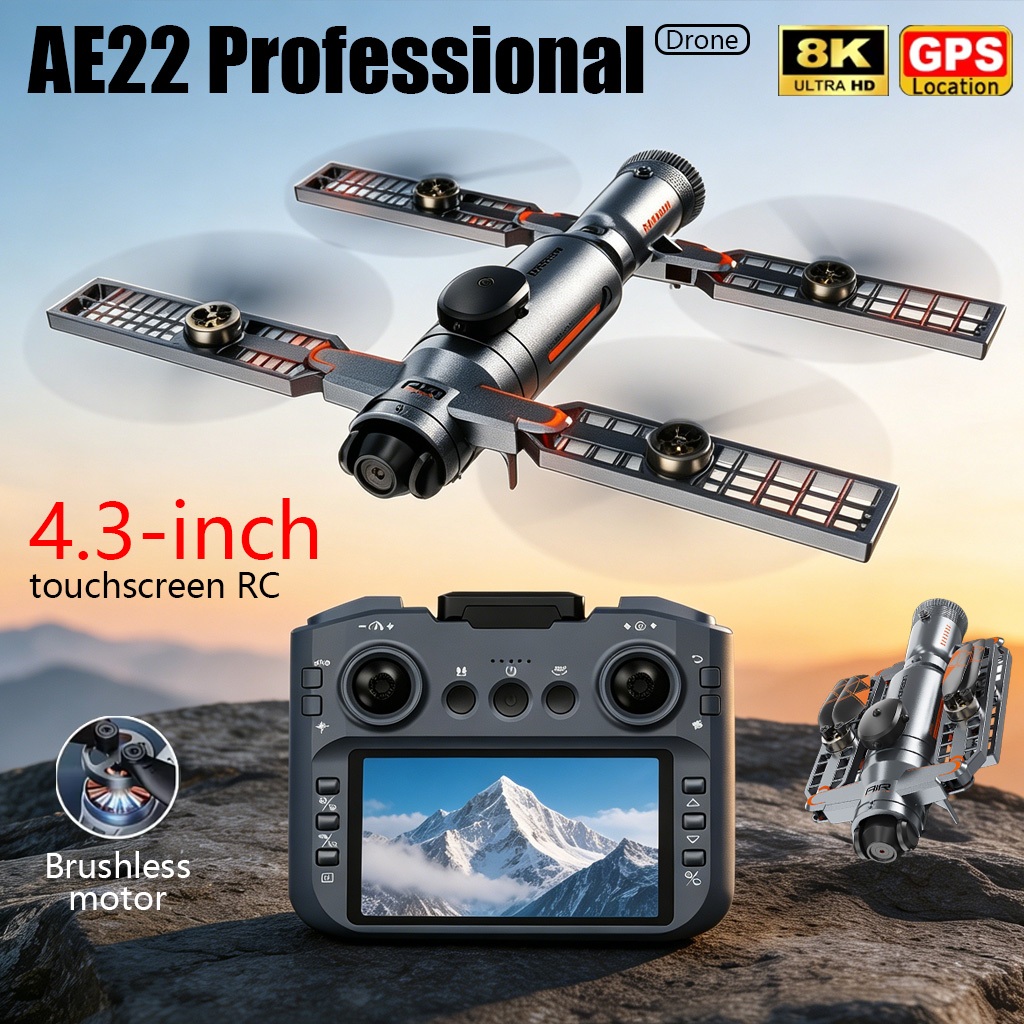 طائرة بدون طيار AE22 PRO MAX ا - مراجعة Drone Video Production وسعره